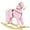 Pink, variant on Kids Bike Qaba Baby Rocking Horse with Lullaby, Riding Horse, Bear Themed Plush Animal Rocker with Pedals for Ages 18-36 Months,Boys Bike