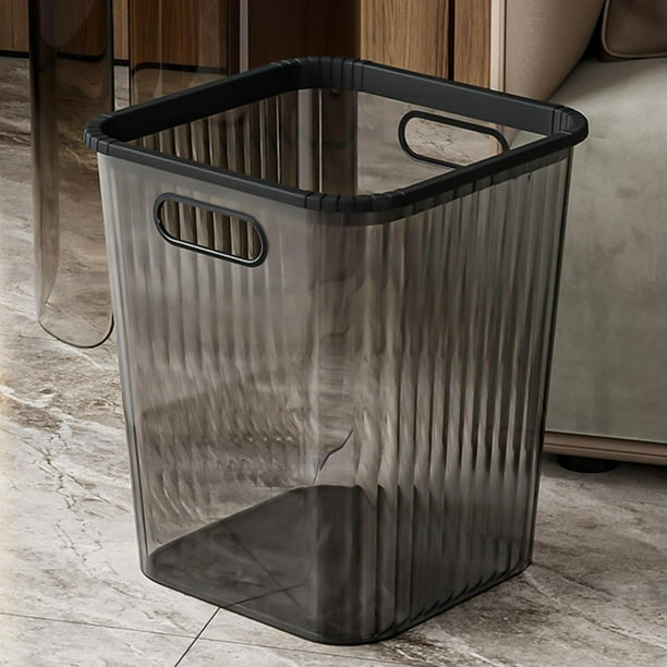 Bin de desecho de cocina basura puede estar basura basura abierta top basura papel de desecho para la cocina baño para niños habitaciones para niños S