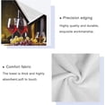 thumbnail image 4 of Coolnut Wine Bathroom Towel Set of 3 with Hand Towel, Wash Cloths & Bath Towel, Extra Aborbent Soft Towels Set Decor for Bathing Home Shower Wash cloth, 4 of 7