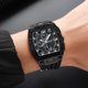 thumbnail image 5 of YiJuHui Men's Chronograph Watch Waterproof Business Casual Wristwatch with Luminous Hands, Quartz Movement, Stainless Steel Case Back, Silicone Strap for Daily Wear, Office, and Formal Occasions, 5 of 9