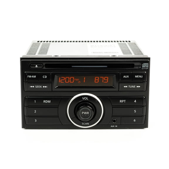 Restored 2010-12 Nissan Sentra OEM Original AM FM Single CD Player Aux Input 28185 ZT50D (Refurbished)