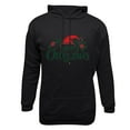 thumbnail image 4 of EchfiProm Hoodies for Men Graphic Pullover Black with Pockets Xmas Hooded Winter Mens Sweatshirt Merry Christmas 2XL, 4 of 4