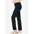 thumbnail image 4 of Jessica London Women's Plus Size Classic Cotton Denim Straight-Leg Jean, 4 of 6
