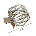 thumbnail image 6 of Eoperou Women Hairpin Sweet Great Stickiness Exquisite Non-slip Stainless Ponytail Fixed Shiny Rhinestone Hollow Out Anti-deformed Rhombus Hair Claw Headdress, 6 of 8