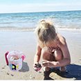 thumbnail image 2 of Beach Toy Storage Bag Cute Cartoon Pattern Shell Mesh Drum, Shell Bag, Kids Sandbox, Net Bag,Shelling Tools for Beach for Kids,Fish Pattern (There are, 2 of 4