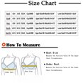 thumbnail image 3 of biudgviw 3pc Everyday Bras for Women Wirefree V Neck Adjustable Strap Mesh Bras Soft Front Trim Push up Bralettes, 3 of 3