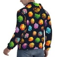 thumbnail image 6 of Haiem Lovely Planet Patterned Men's Hoodie with Kangaroo Pocket - Ideal Pullover Sweatshirt for Daily Wear, Travel, and Home-XX-Large, 6 of 7