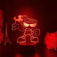 thumbnail image 3 of Luz nocturna Cupheads 3D LED que cambia de color para niños, 3 of 3