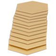 thumbnail image 1 of Pegatina de espejo hexagonal, pegatina de espejo hexagonal de acrílico, pegatina de pared de acrílico, rendimiento potente, 1 of 12
