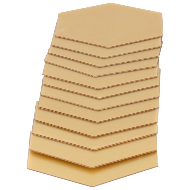 Pegatina de espejo hexagonal, pegatina de espejo hexagonal de acrílico, pegatina de pared de acrílico, rendimiento potente