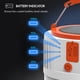 thumbnail image 4 of Lámpara portátil Linterna de camping recargable por USB multifuncional Lámpara de mano de panel sola Meterk Lámpara portátil, 4 of 7