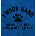 thumbnail image 2 of Give My Dog A Better Life Funny Pet Plus Size Crewneck Graphic Tee Shirt Brisco Brands 3X, 2 of 3
