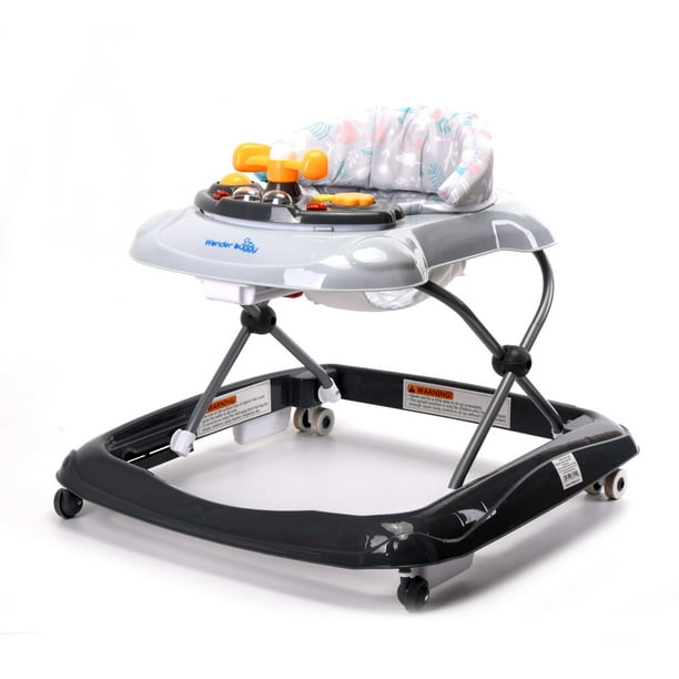 WonderBuggy Baby Walker, Fold Activity Walkers Helper with Adjustable