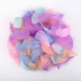 thumbnail image 4 of 400 Pieces 4 Styles Colorful Marabou Feathers, Goose Feathers in Bright Colors for DIY Craft Dream Catchers Wedding Home Party Decorations, 4 of 7