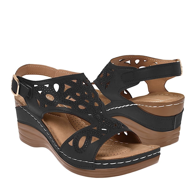 SANDALIAS TORRENTE MUJER 10580 SIMIPIEL NEGRO