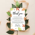 thumbnail image 4 of Koyal Wholesale Autumn Fall Foliage Thank You Place Setting Cards for Table Reception, Dinner Plates, 56-Pack, 4 of 5