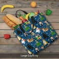 thumbnail image 7 of Japuie Different Cats Christmas Print Tote Bags, Shoulder Bag with Zipper Closure, Top Handle Handbag,Shopping Bags,Travel Shoulder Bag ,Suitable for Gym Shopping, Work, and School, 7 of 7
