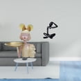 thumbnail image 2 of Estatua de niña con bandeja para guardar llaves, figura de escritorio, escultura abstracta, adorno de resina, ideal para oficina, dormitorio, sala de, 2 of 8