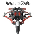 thumbnail image 2 of Avión de control remoto ligero y fácil de controlar, avión RC, juguete de planeo para exteriores Batería roja 2, 2 of 9