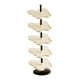 thumbnail image 3 of Zapatero vertical organizador de almacenamiento de esquina fácil de montar antideslizante ahorra espacio 5 niveles, 3 of 9