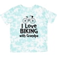 thumbnail image 3 of Inktastic I Love Biking with Grandpa Boys or Girls Toddler T-Shirt, 3 of 5