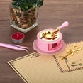 thumbnail image 6 of Uxcell Wax Seal Stamp Kit, Wax Seal Melting Pot with Wax Seal Spoon & Stirring Stick & Tweezer, Pink, 6 of 6