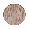 thumbnail image 3 of 29" Table Basse Ronde Moderne Industrielle à Grains Multiples, 3 of 6
