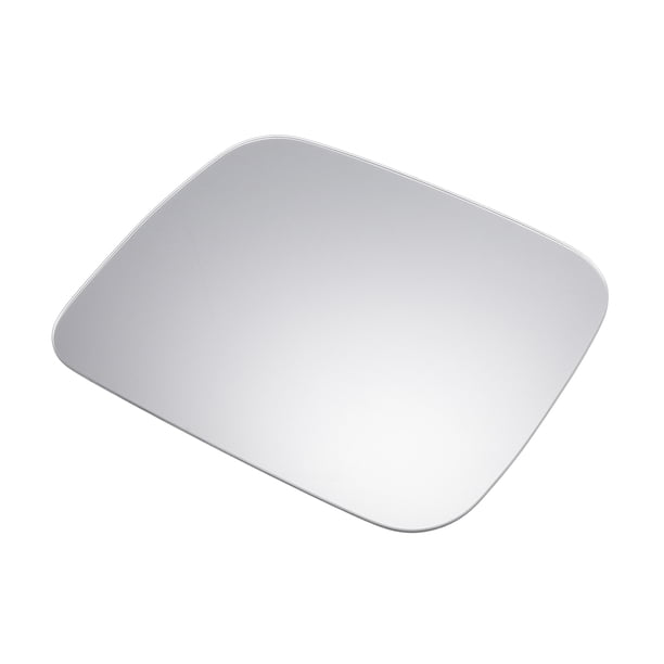 Reemplazo de vidrio del espejo retrovisor del lado derecho calefaccionado en blanco con respaldo para JEEP Renegade