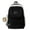 Black, variant on kjfeif Casual Daypack Large Upgraded Version College Laptop Backpack for Men Women Water Resistant Lightweight School Bag Travel Rucksack Sports High Middle Bookbag with Pendant