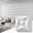 White, variant on 40 count Wall Panels for Interior Wall Decor Black 11.8"*11.8" Covering Panels, PVC Textured Wall Tile for Living Room, Bedroom DIY Interior Decor