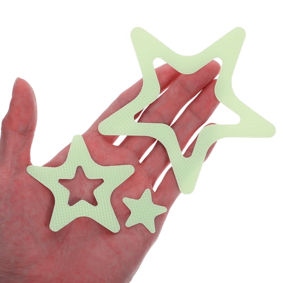 OUNONA Star Bathtub Anti Slip Stickers, Waterproof Non-Slip for Bathrooms