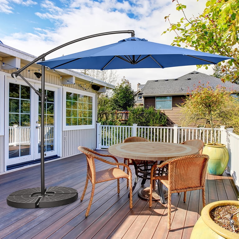 best anti fade patio umbrella 10 ft double sided with base This 11 ft Fade Resistant Patio Umbrellas |