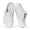 White, variant on foot arch pad Work Clogs Slip Resistant Shoes for Chef Nurse Garden Comfortable, Slip-On Cushion Slide Sandals