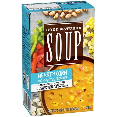 PROGRESSO GOOD NATURED SOUP HRTY CORN CHIPOTLE CHWDR