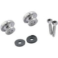 thumbnail image 2 of 2 End Pin Chrome Acoustic Electric Guitar Strap Buttons Screws Pads Yamaha Style, 2 of 14
