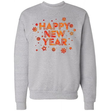 Inktastic Happy New Year Adult Sweatshirt