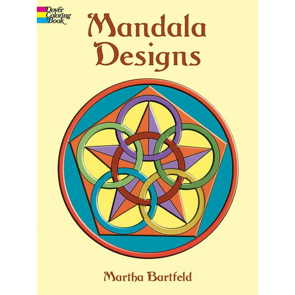 Dover Mandala Coloring Books Mandala Designs Coloring Book, (Paperback)