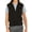 BLACK, variant on Men's Full-Zip Polar Fleece Vest, Burgundy 2XL, 1 Count, 1 Pack