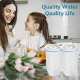 thumbnail image 4 of Water Filter Replacement for zero Pitchers and Dispenser,fit for ZR-001 ZR-004 ZP-006 ZR-017 ZS-008 Filters, Multi-Stage Filter System Reduce Lead, C, 4 of 9
