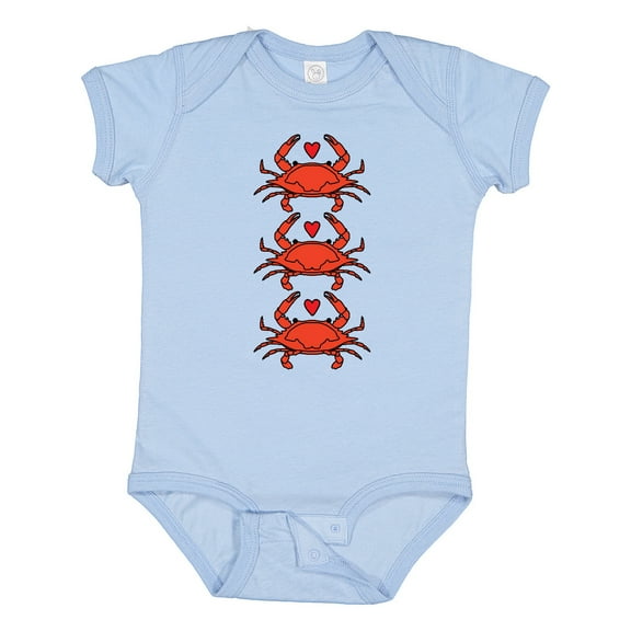 Inktastic Crab Lover Boys or Girls Baby Bodysuit