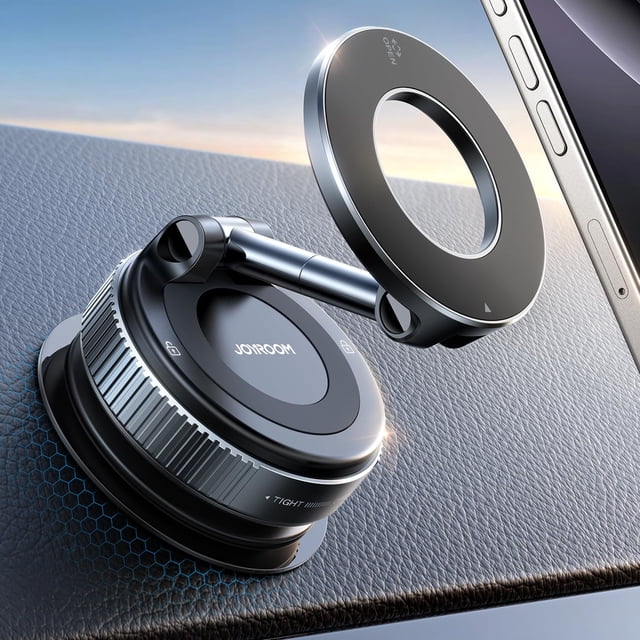 Soporte para teléfono JOYROOM Magsafe con ventosa para coche, color azul oscuro