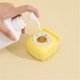 thumbnail image 3 of Cepillo de baño para mascotas con dispensador de champú - Masajea y limpia suavemente a perros y gatos - Cerdas de silicona suaves - Color amarillo brillante - Incluye depósito de 60ml, 3 of 7