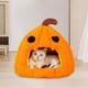 thumbnail image 1 of Nido para gatos, cama cálida para dormir, accesorios para mascotas, cabaña para dormir, nido de calabaza de Halloween, cama para perros y gatos, para, 1 of 9