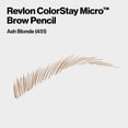 thumbnail image 2 of Lápiz de cejas Revlon ColorStay Micro w/ Spoolie 451 Ash Blonde, 2 of 9
