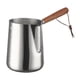 thumbnail image 1 of Cafetera turca, tetera, calentador de mantequilla, mango de madera, café y leche. 1000 ml, 1 of 9