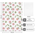 thumbnail image 2 of 2 Pcs Pioneer Flower Floral Print Pattern Kitchen Towels, Funny Microfiber Dish Towel Set, 18" X 26" Tea Towels, 2 of 6