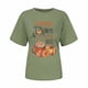 thumbnail image 1 of Blusa Informal Con Estampado de Acción de Gracias Para Mujer, Camiseta de Manga Corta Odeerbi  ODB151274, 1 of 7