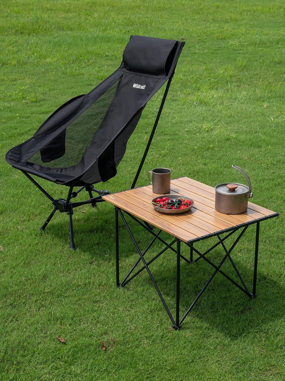 Ultralight Camping Table, Compact Aluminum Folding Beach Table with Carry Bag for Outdoor, Picnic BBQs, and Cooking