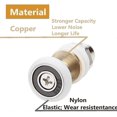thumbnail image 2 of Shower Door - Roller Caster Wheel For Shower Door Sliding, 2 of 5