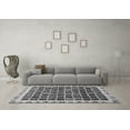 thumbnail image 3 of Ahgly Company Indoor Rectangle Abstract Gray Modern Area Rugs, 5' x 7', 3 of 4